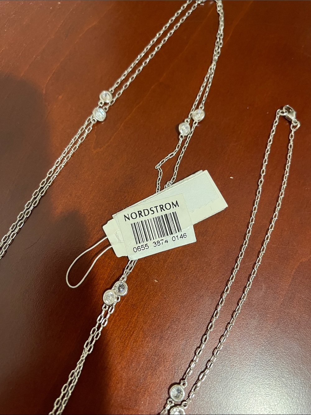 52” Sterling Silver & Cubic Zirconia “Diamonds by the Yard” Style Necklace - NWT - Picture 11 of 14